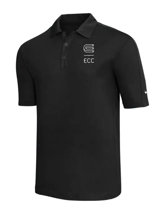 Nike Black Tech Sport Dri-FIT Polo w/ECC Logo