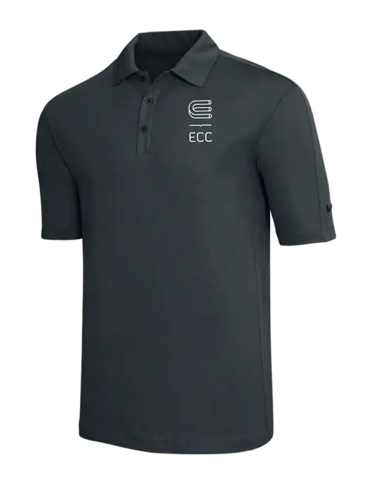 Nike Dark Grey Tech Sport Dri-FIT Polo w/ECC Logo