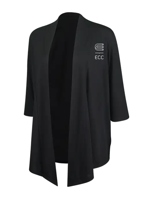 Black Womens Concept Shrug w/ECC Logo