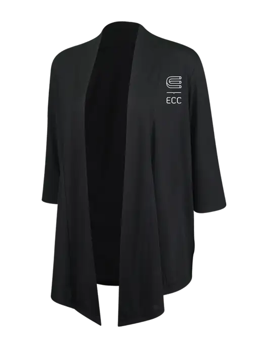 Black Womens Concept Shrug w/ECC Logo