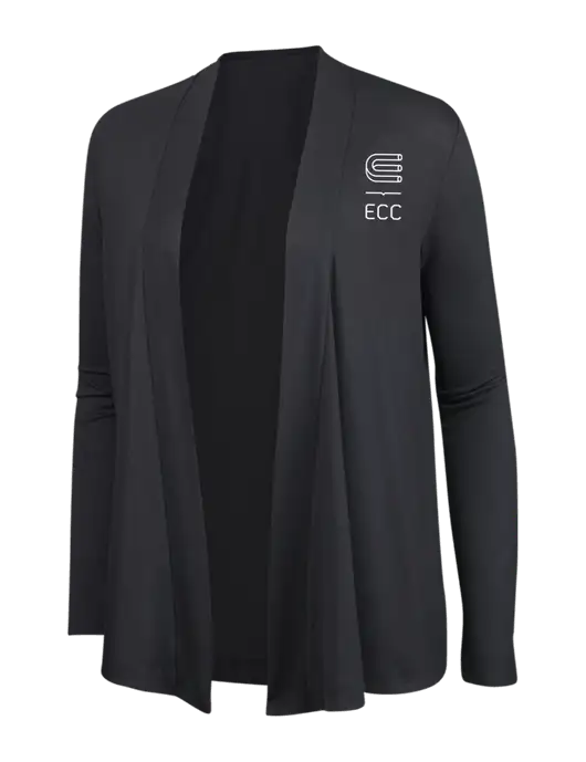 Smoke Grey Womens Concept Cardigan w/ECC Logo