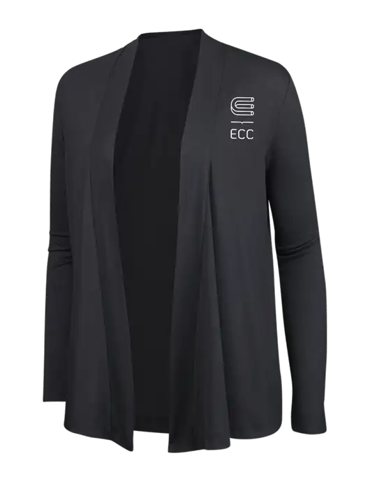 Smoke Grey Womens Concept Cardigan w/ECC Logo