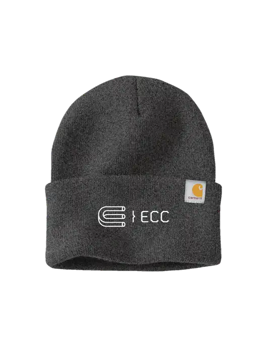 Carhartt Dark Grey Watch Cap 2.0 w/ECC Logo
