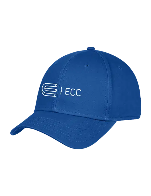 Royal Structured Cap Hook & Loop w/ECC Logo