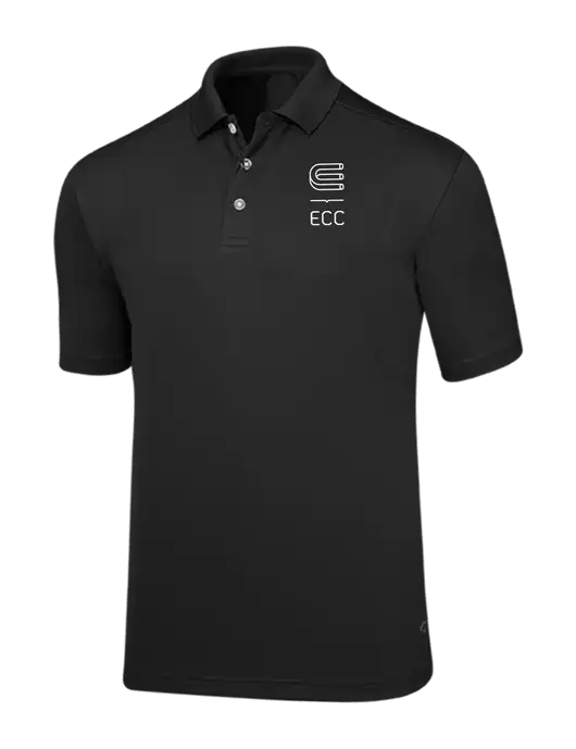 Callaway Core Black Performance Polo w/ECC Logo