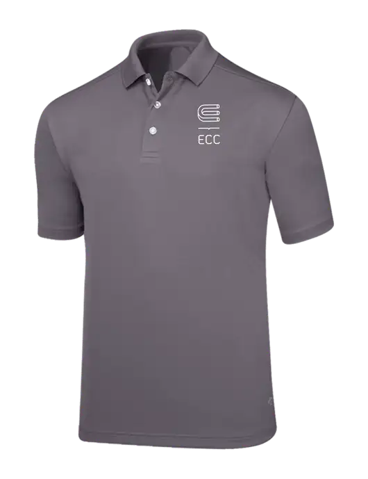 Callaway Core Medium Grey Performance Polo w/ECC Logo