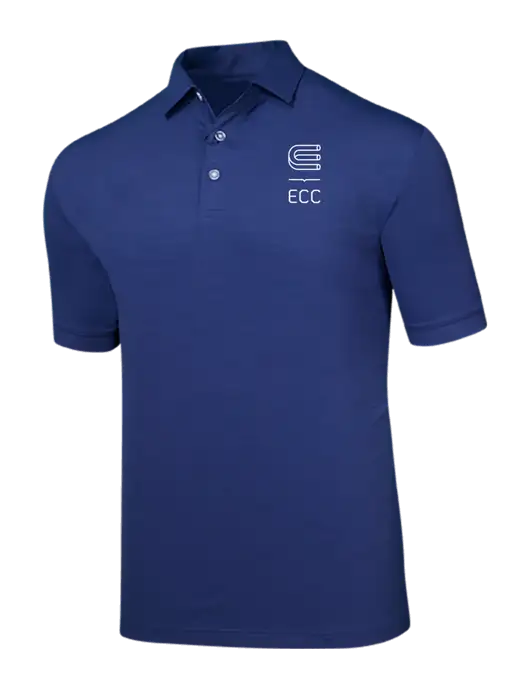 Callaway Navy Fashion Tonal Polo w/ECC Logo