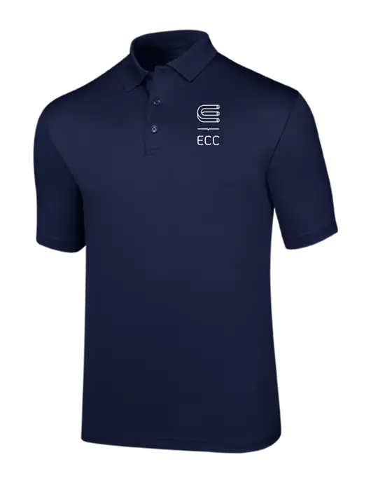 Callaway Opti-Dri Navy Chev Polo w/ECC Logo