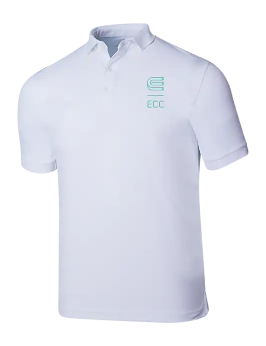 Callaway Ottoman Bright White Polo w/ECC Logo