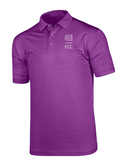 Callaway Vibrant Purple Ventilated Polo w/ECC Logo