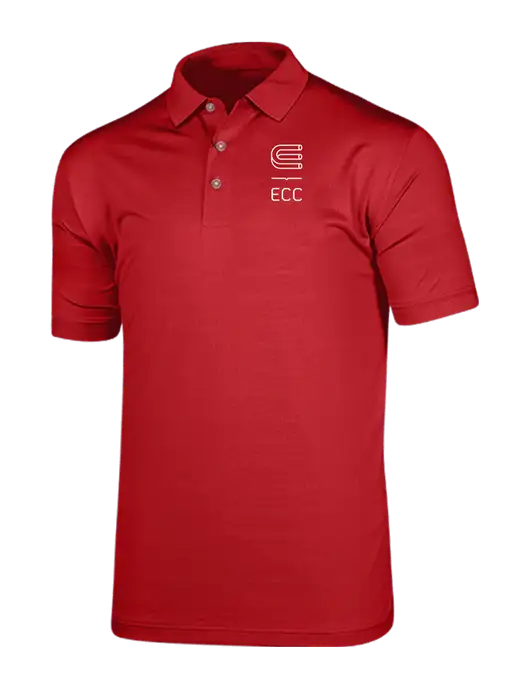 Callaway Vibrant Red Ventilated Polo w/ECC Logo