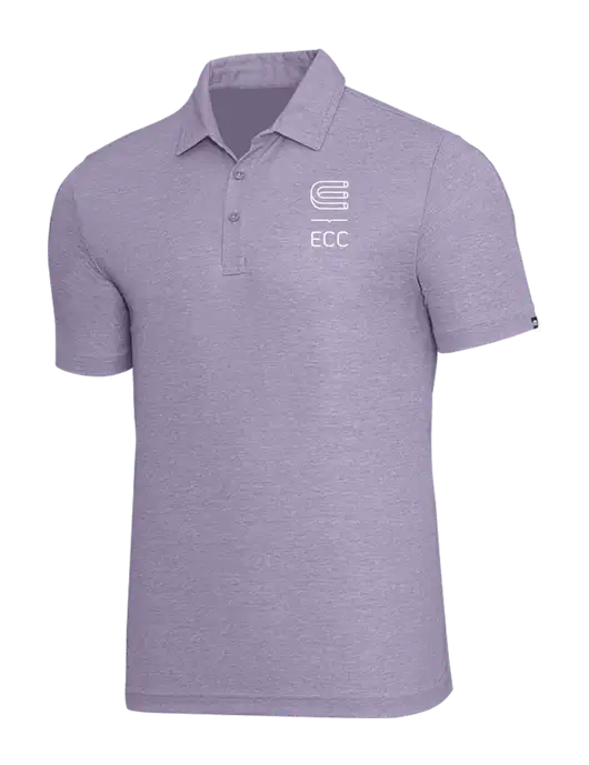 TravisMathew Light Purple Heather Oceanside Polo w/ECC Logo