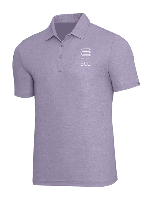 TravisMathew Light Purple Heather Oceanside Polo w/ECC Logo