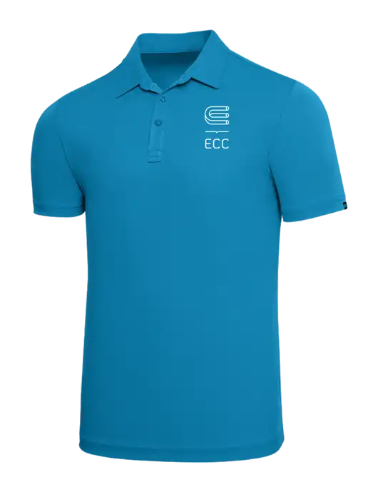 TravisMathew Sapphire Solid Oceanside Polo w/ECC Logo