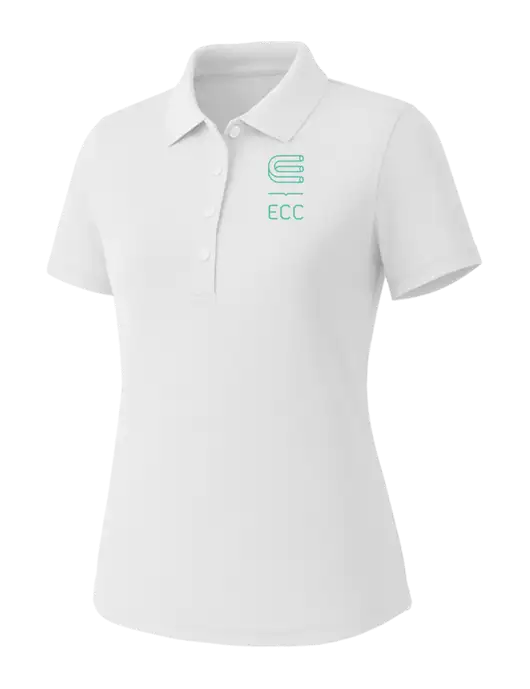 Callaway Womens Core Bright White Performance Polo w/ECC Logo