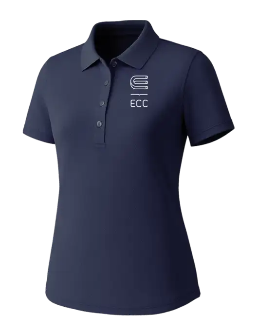 Callaway Womens Core Navy Performance Polo w/ECC Logo