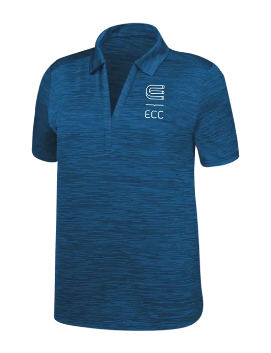 Callaway Womens Medium Slate Blue Broken Stripe w/ECC Logo