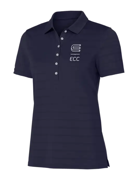 Callaway Womens Navy Ventilated Polo w/ECC Logo
