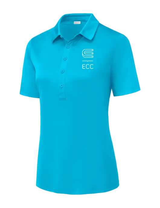 Sapphire Womens Posi-UV Pro Polo w/ECC Logo
