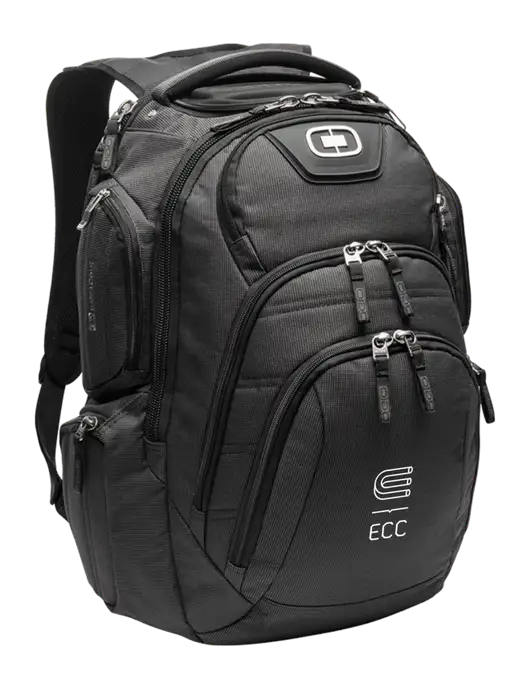 OGIO Black Surge RSS Pack
 w/ECC Logo