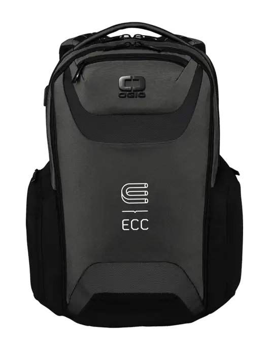 OGIO Tarmac Charcoal Connected Pack w/ECC Logo