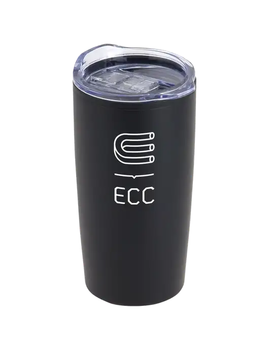 Olympus Black 20 oz Tumbler w/ECC Logo