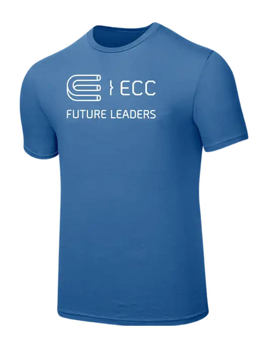 Seriously Soft Light Navy T-Shirt w/ECC Future Leaders Logo