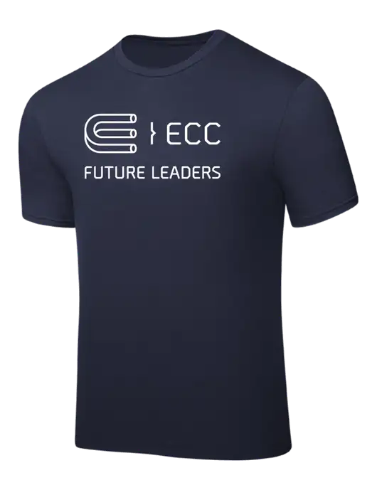 Navy PosiCharge Competitor Tee w/ECC Future Leaders Logo