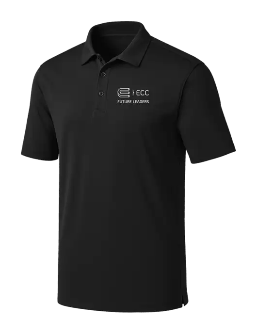 Black Silk Touch Performance Polo w/ECC Future Leaders Logo