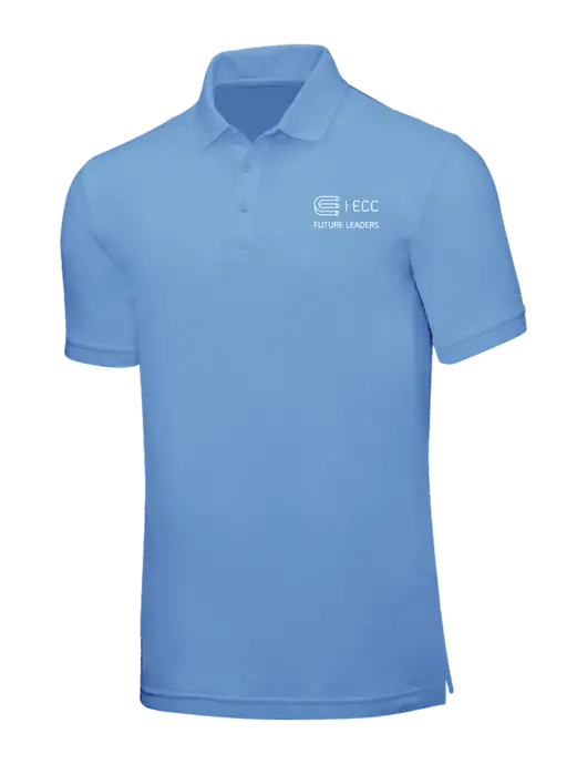 Carolina Blue Core Classic Pique w/ECC Future Leaders Logo