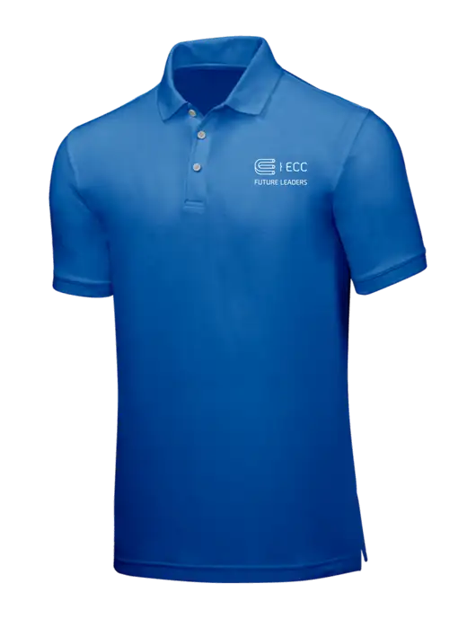 Dark Royal Core Classic Pique w/ECC Future Leaders Logo