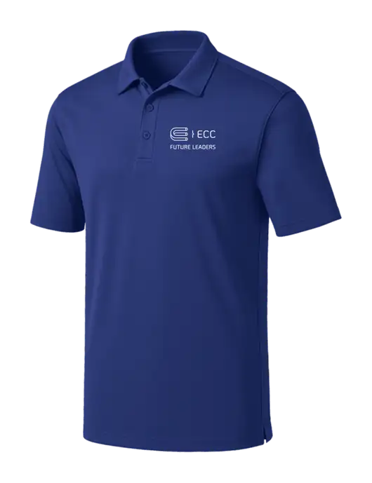 Dark Royal Silk Touch Performance Polo w/ECC Future Leaders Logo