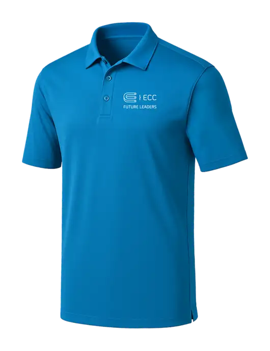 Royal Blue Silk Touch Performance Polo w/ECC Future Leaders Logo