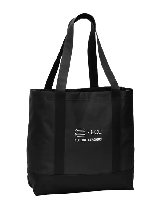 Carryall Black/Black Day Tote w/ECC Future Leaders Logo
