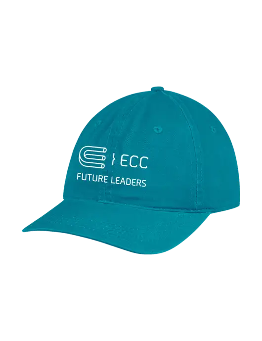 Garment Washed Unstructured Twill Sapphire Cap w/ECC Future Leaders Logo