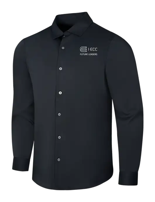 Black City Stretch Shirt w/ECC Future Leaders Logo