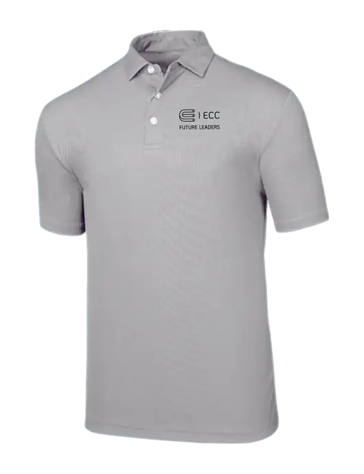 Callaway Birdseye Light Grey Polo w/ECC Future Leaders Logo