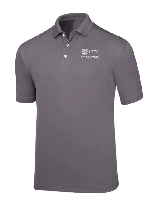 Callaway Core Medium Grey Performance Polo w/ECC Future Leaders Logo