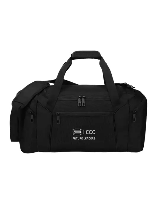 Slim & Lite Black Duffel    w/ECC Future Leaders Logo